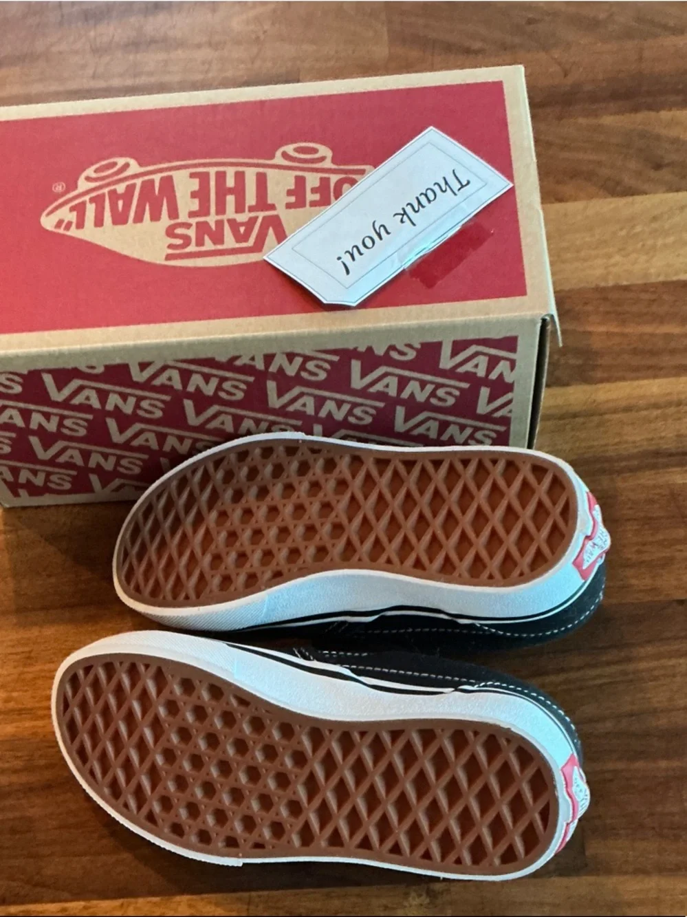 Vans NWT original kids 12 slip on sneakers - Picture 2 of 6